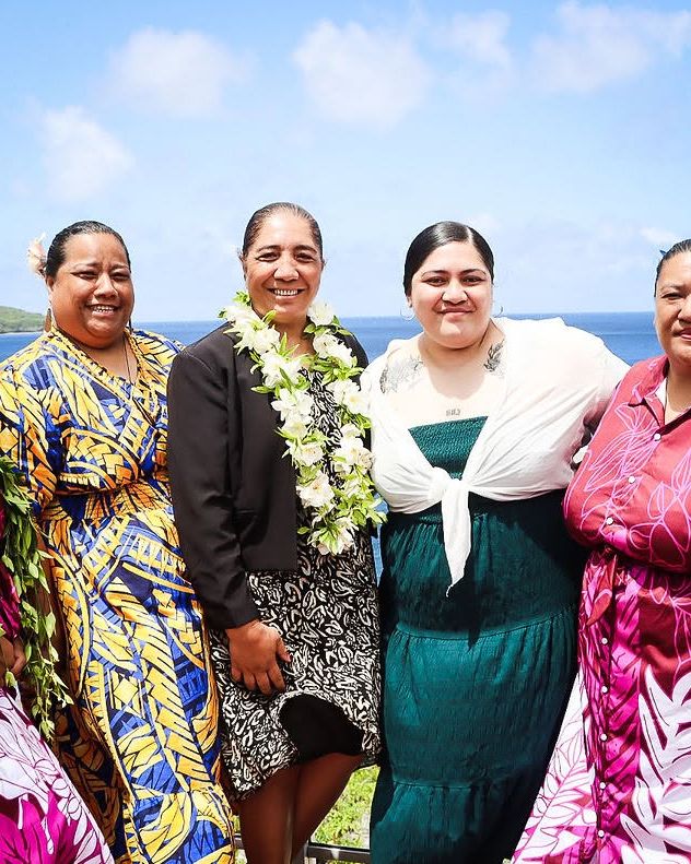 NWA4CJ women gathered together by the ocean